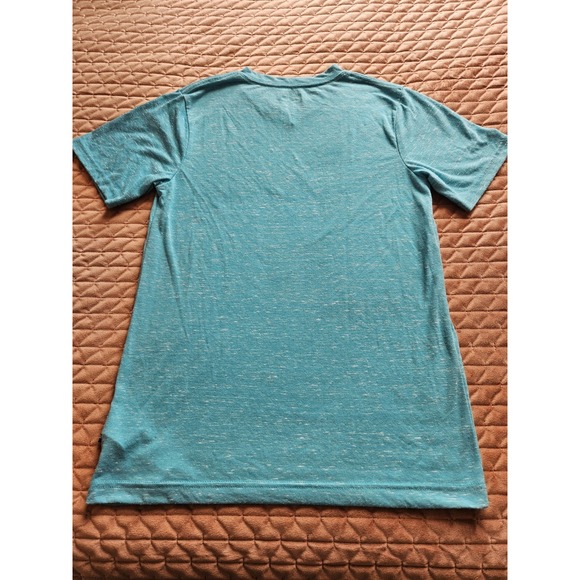 Under Armour Turquoise V-Neck, 13-15 Years, Short Sleeve Poly-Cotton T-Shirt, XL - Picture 6 of 6